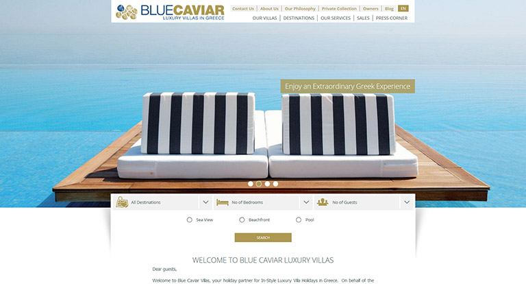 bluecaviarvillas.com